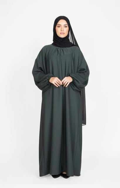 عباية باكمام منفوخة