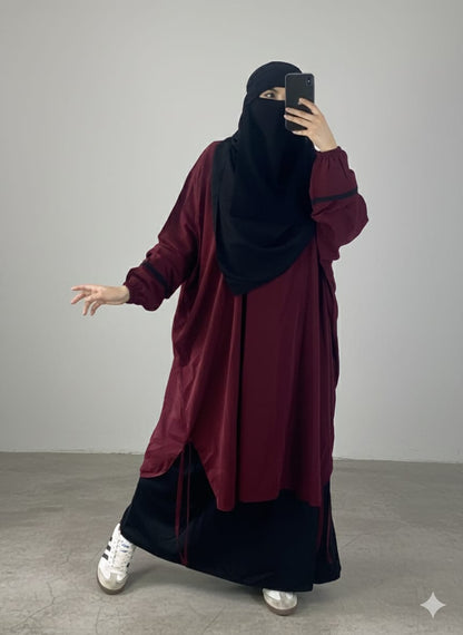 قطع خمار + نقاب + صاية + فولار4